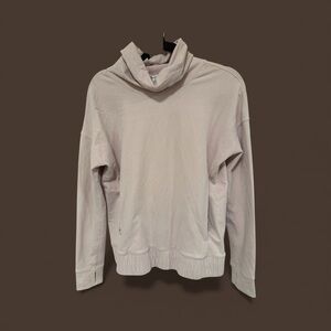 lululemon athletica Women's Light Pink Cowl Neck Sweater